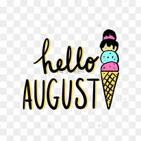 八月