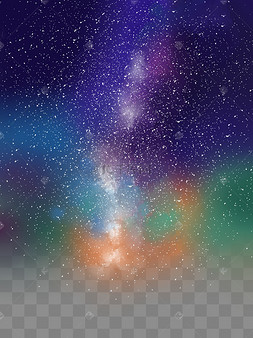 星空繁星点点