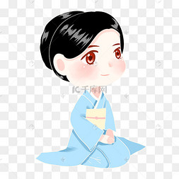 日本和服日式和风服装可爱萌q版1717