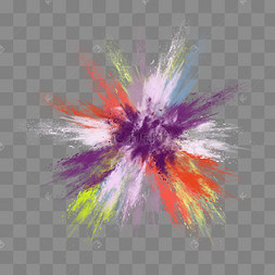 psd彩色烟雾爆炸艺术效果下载 png下载psd彩色方块软件图标素材下载