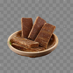 红糖切块