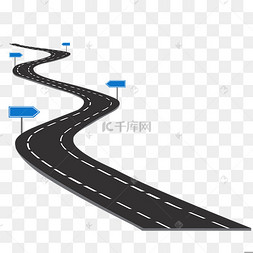 弯曲公路