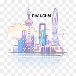 上海建筑25d东方明珠