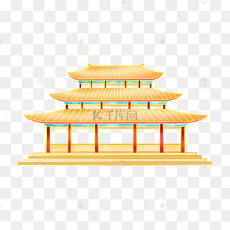 手绘故宫图片_手绘故宫设计图片素材大全-千库网
