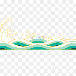 花纹水波浪