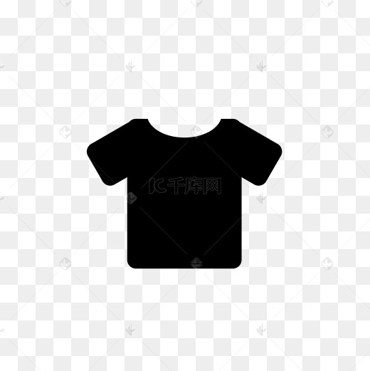 黑色的衣服图标免抠图图片