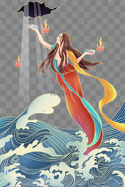 神话故事女娲补天