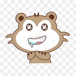 想吃流口水表情包