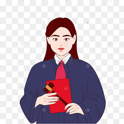 法庭女律师辩护