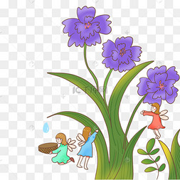 春天春季人物花仙子花神小精灵