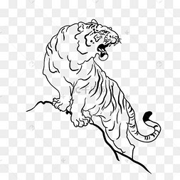 凶猛猛虎下山