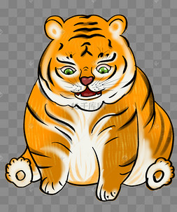 老虎动物凶猛猛兽