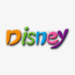 儿童乐园卡通免抠艺术字图片_创意卡通disney艺术字