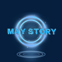 MAYSTORY发光字体下载