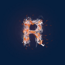 水火字母R