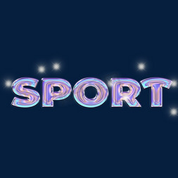 sport字体免抠艺术字图片_sport字体设计