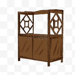 古风实木家具柜子