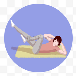 瑜伽动作图片_运动健身女生