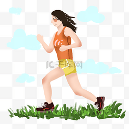 运动会海报图片_运动健身跑步运动