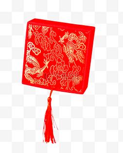 中国风画纹理图片_红色纹理盒子锦盒