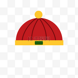 古代红色帽子
