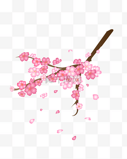 粉色手绘花朵背景图片_卡通免扣粉色花朵