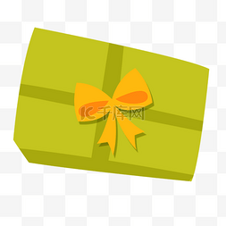 礼盒包装袋图片_绿色的礼盒包装盒免抠图