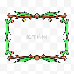 绿色的长方形游戏边框