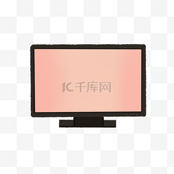 台式mac图片_电脑仿真实物之黑色台式电脑显示