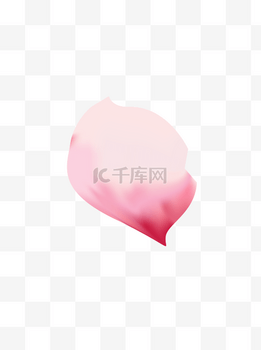 矢量手绘桃花花瓣2可商用元素