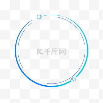 企业文化科技线条边框