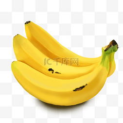 水果广告插画图片_水果主题之香蕉插画