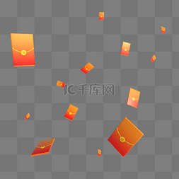 c4d立体红包图片_C4D节日红包漂浮红包