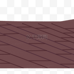 瓷砖地板图片_紫棕色瓷砖地板卡通素材