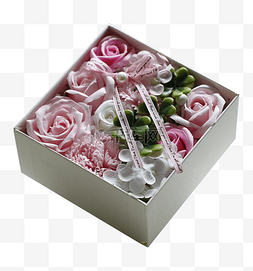 情人节鲜花礼物图片_浪漫情人节鲜花礼盒