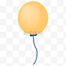 精美的气球图片_一个精美飘荡颜色鲜艳的气球免扣