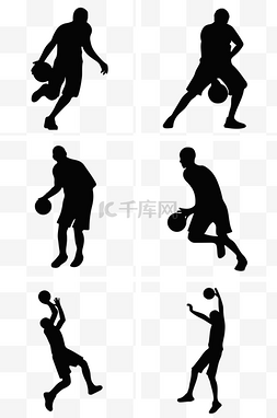 篮球nba篮球图片_篮球运动激情热血剪影