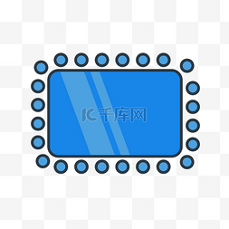 公告声明图片_矢量装饰扁平化公告通知牌