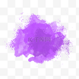喷溅素材图图片_紫色矢量水彩图案