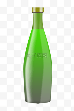 竹叶青瓶子