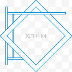 不规则几何活动图片_简约创意几何边框纹理