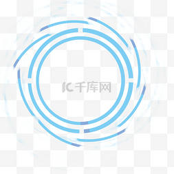 科技不规则几何体图片_科技不规则图形酷炫圆环