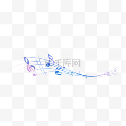 美妙的音符图片_矢量创意音乐符号