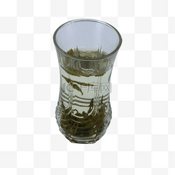 创意饮料图片_灰色创意圆弧茶叶杯子元素