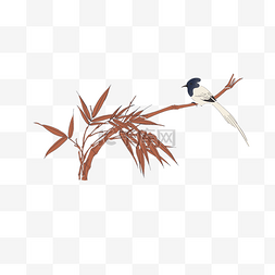 竹子和小鸟图片_ 竹子和小鸟 
