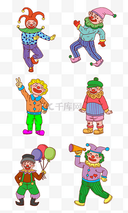 小丑愚人节人物系列