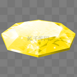 亮晶晶的黄宝石插图
