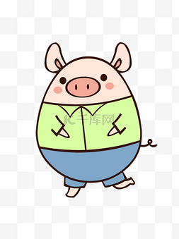 猪年小胖猪 