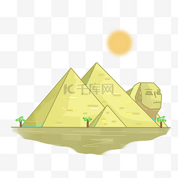 埃及金字塔建筑 