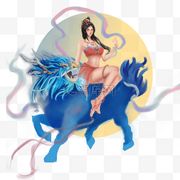 游戏角色图片_插画网游角色女性游戏角色